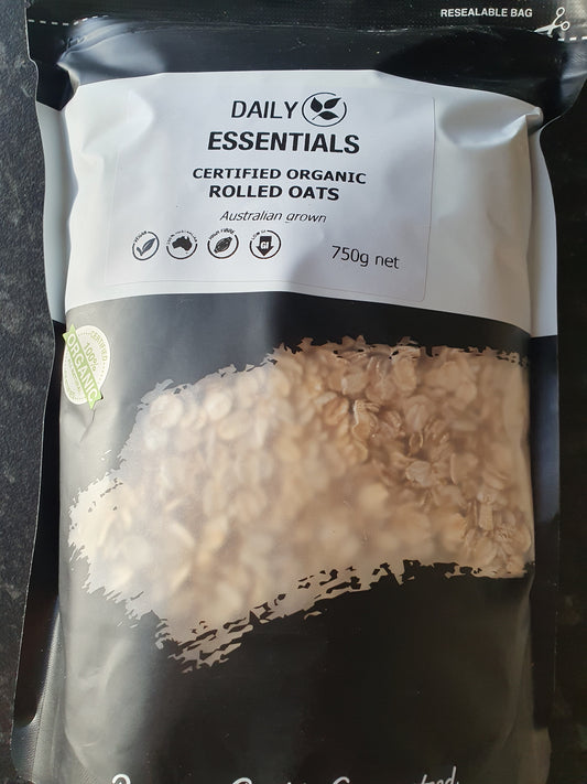 Rolled Oats Organic 750g