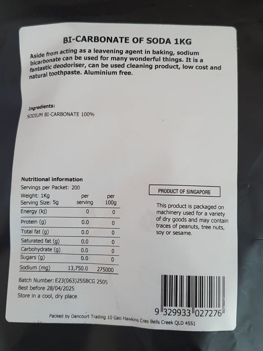 Bi-carbonate of Soda 1kg