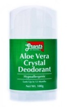 Grants Aloe Vera Crystal Deodorant 100g
