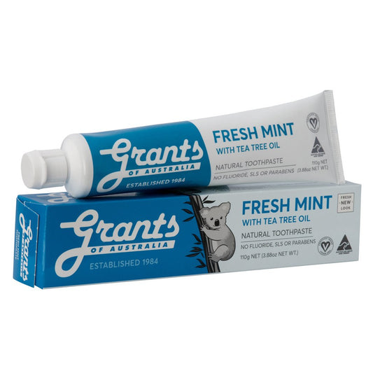 Grants - Fresh Mint toothpaste - with Tea Tree oil