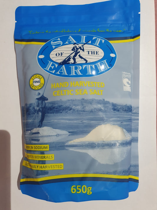 Celtic Sea Salt -  Fine 650g